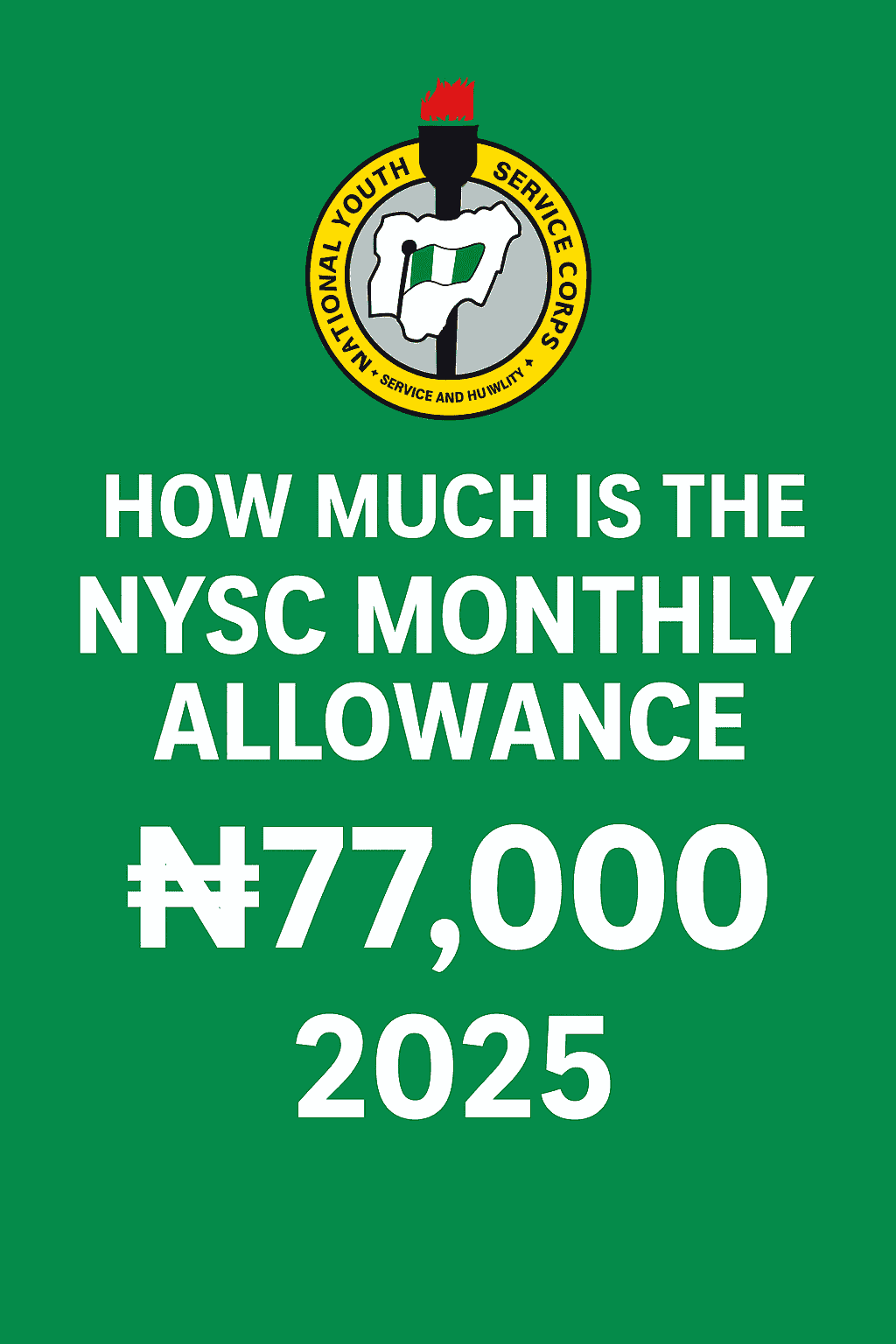 How Much Is the NYSC Monthly Allowance in 2025 If you’re preparing for the National Youth Service Corps (NYSC) rite of passage, one question almost every graduate asks is: “How much is the NYSC monthly allowance?” Understanding your stipend is crucial for budgeting during your service year. In this guide, we'll cover the current NYSC monthly allowance, its breakdown, and why it changed—all with verified sources for clarity.